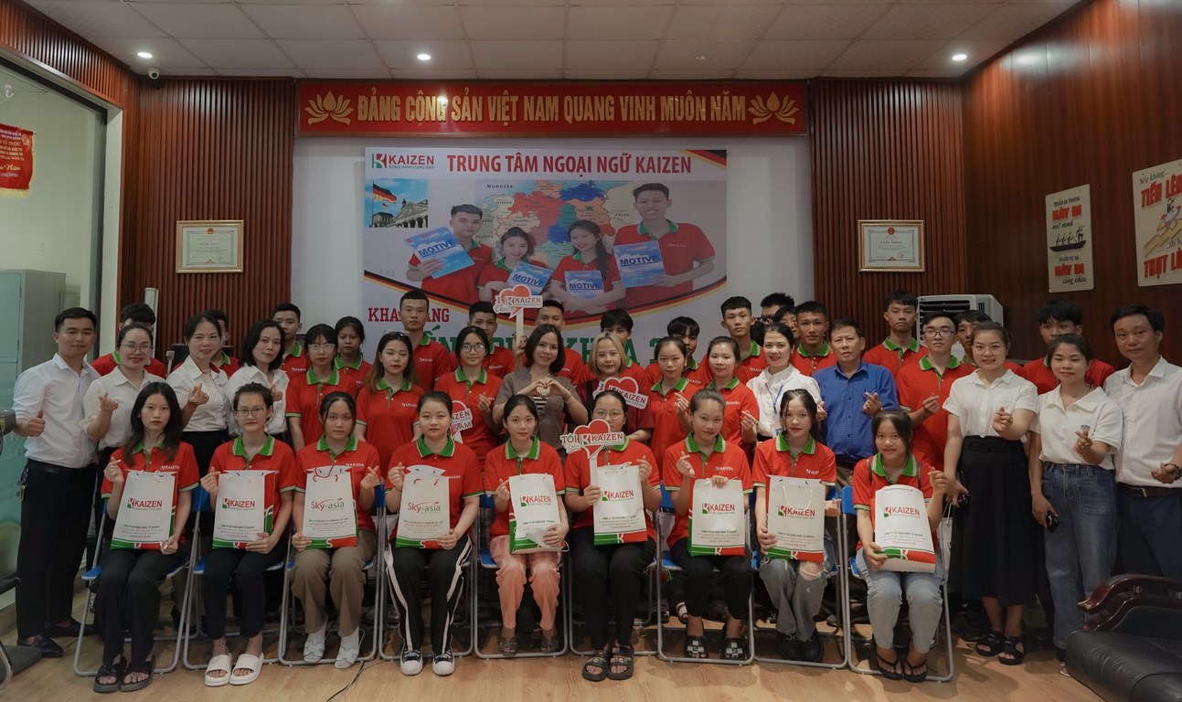 Kaizenvn.vn Khai Giảng Khoá Học K30, K31 - Du Học Nghề CHLB Đức Năm 2023